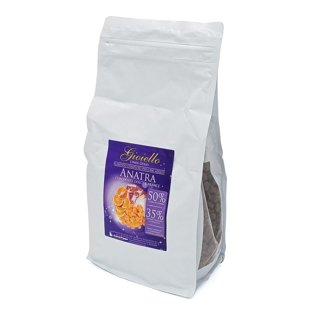 Gioiello Anatra con Patate dolci e Arance Medium Large